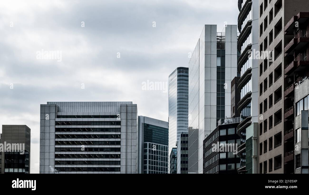 Modern buildings and urban life office buildings and office buildings ...
