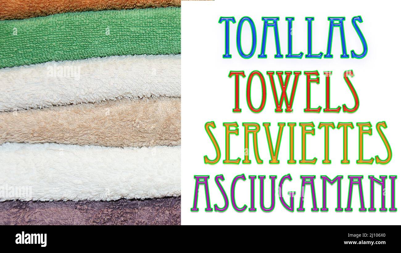 German english towel hi-res stock photography and images - Alamy