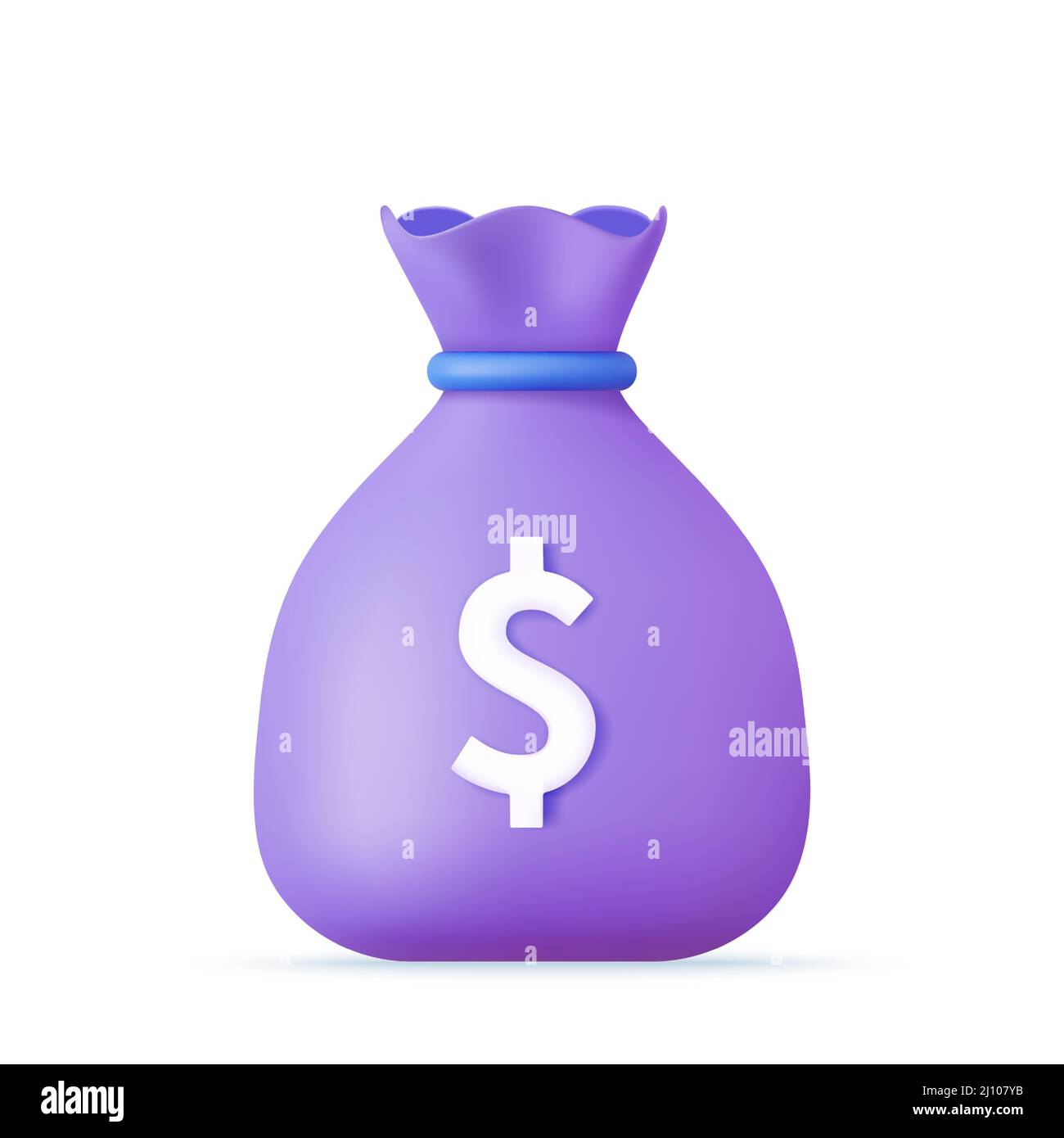 Money bag with dollar icon Stock Vector Image & Art - Alamy
