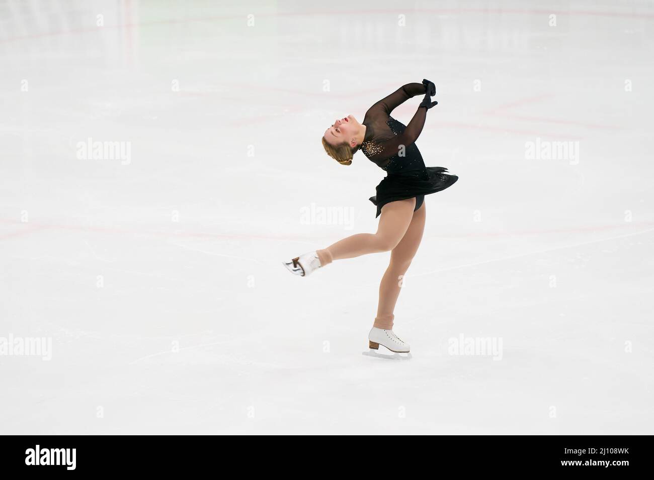 2022 Midwestern Adult Sectionals Figure Skating Championships Stock