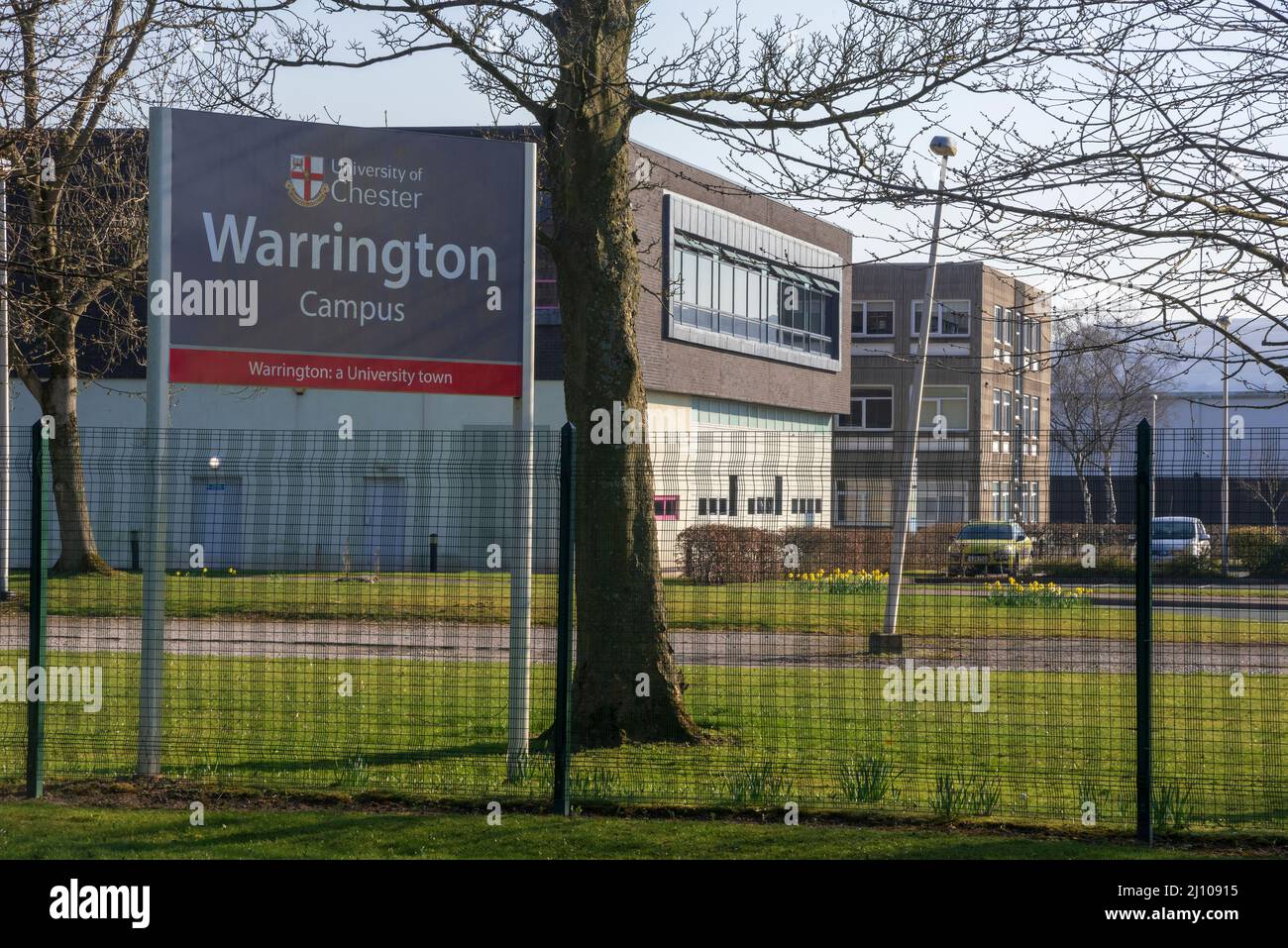 University of Chester Warrington Campus at Padgate. Stock Photo