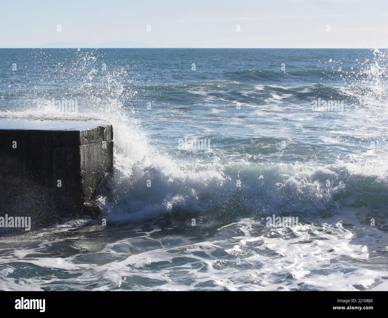 Stormy sea along tuscany hi-res stock photography and images - Alamy