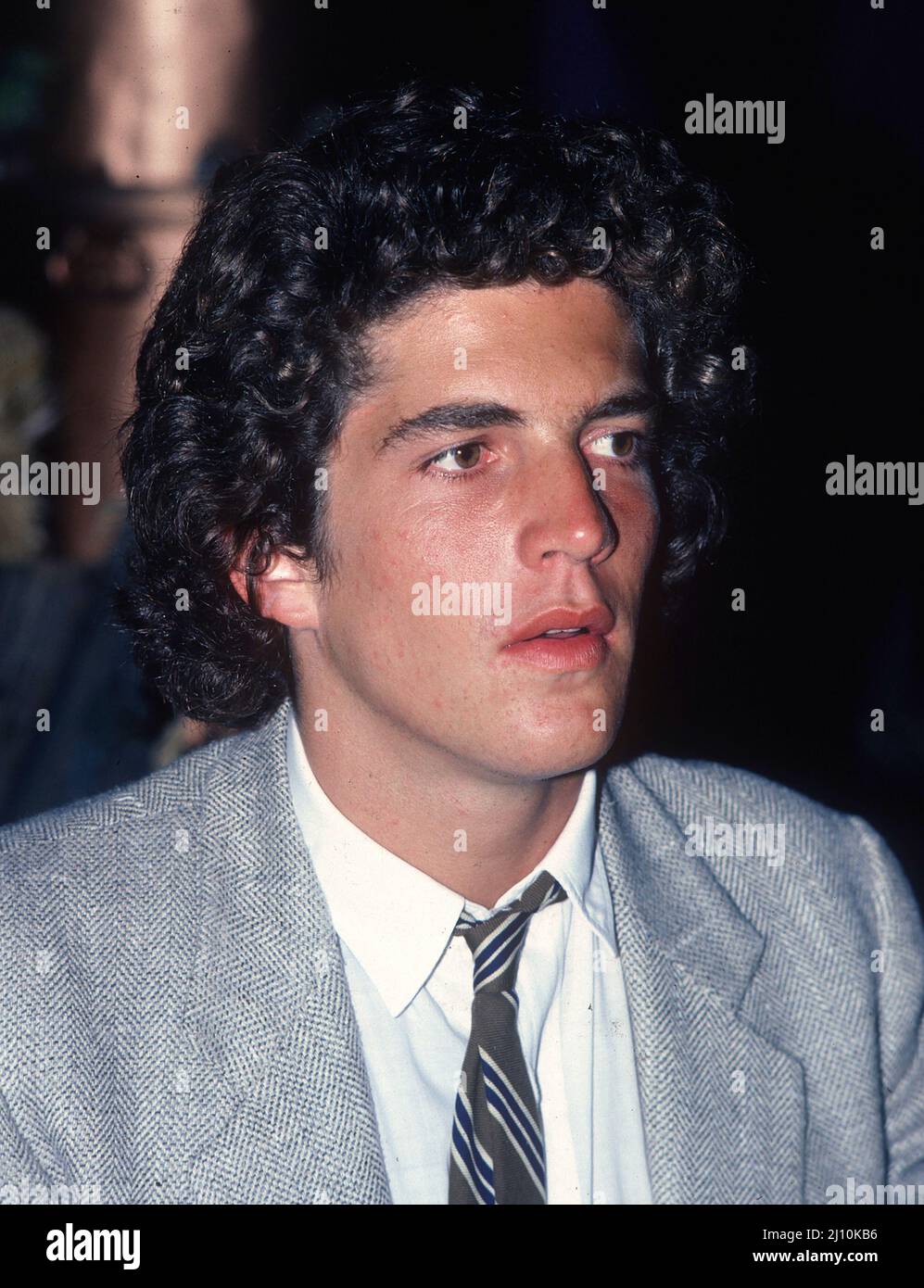 John F Kennedy Jr Photographed In Los Angeles In 1981 Credit Ron John F Kennedy Jr Photographed In Los Angeles In 1981 Credit Ron