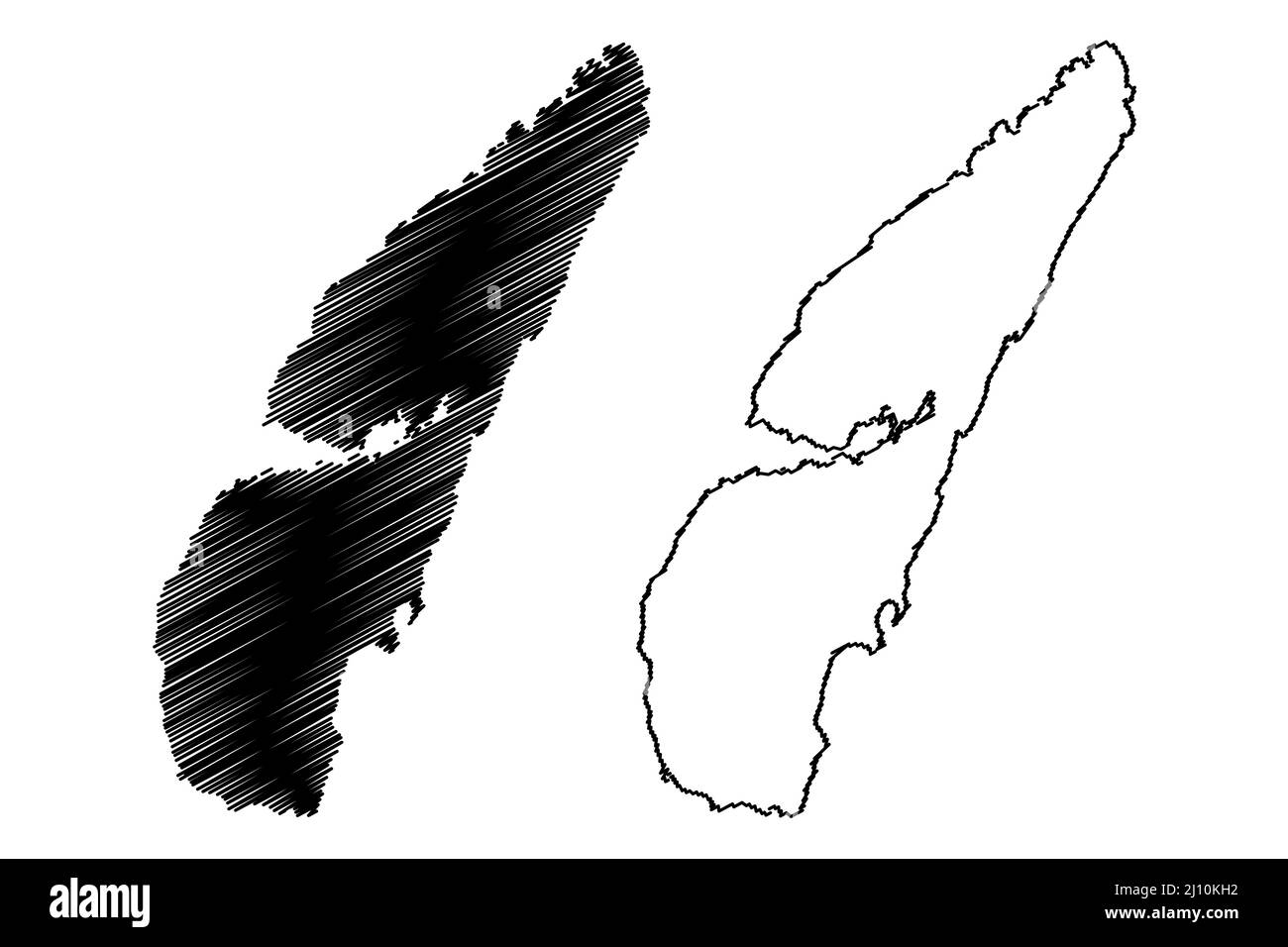 Jura map vector hi-res stock photography and images - Alamy