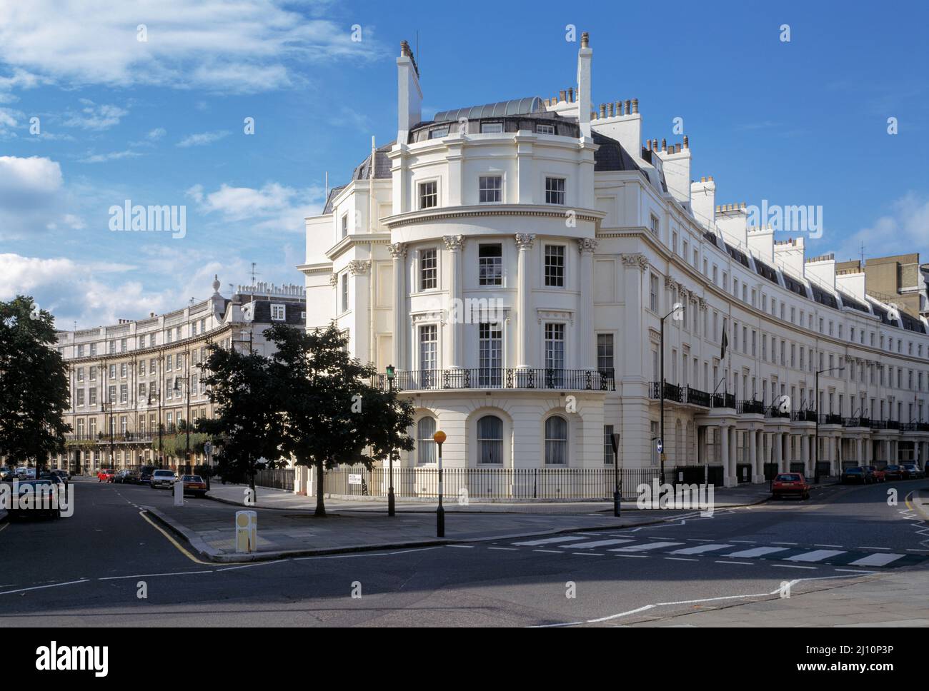 London, Belgrave Square Stock Photo Alamy