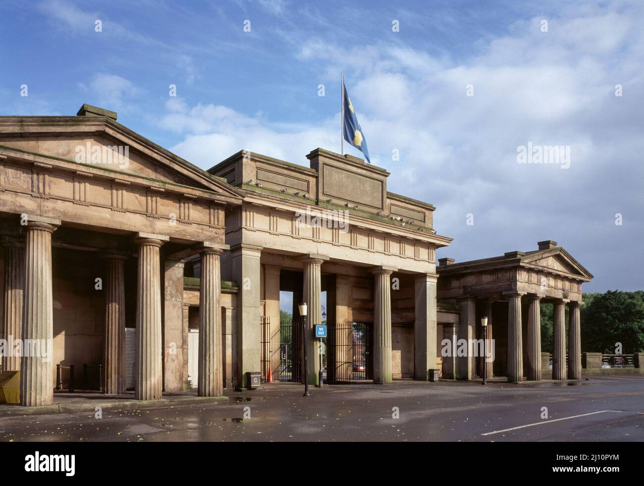 Chester, County Court, Torbau, Innenseite Stock Photo