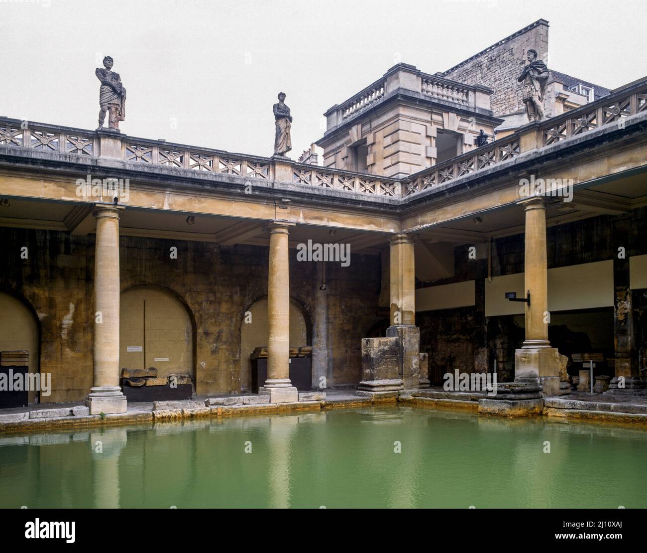 Bath, Römisches Bad Stock Photo