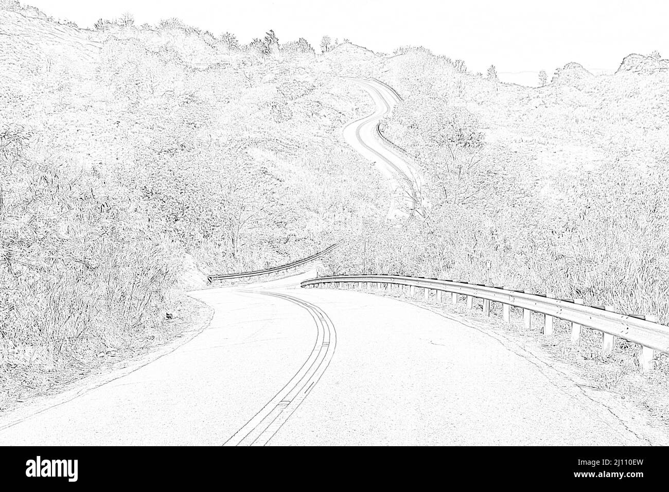 2,397 Winding Road Drawing Images, Stock Photos & Vectors | Shutterstock