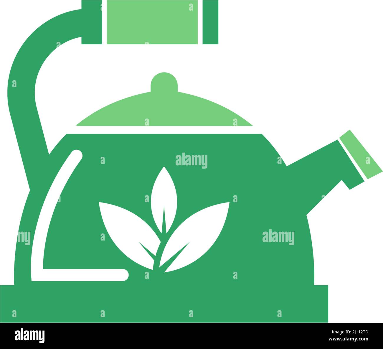 Tea pot icon design template illustration vector Stock Vector