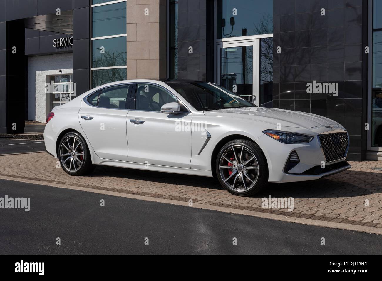 Lafayette - Circa March 2022: Hyundai Genesis G70 Luxury Sport Sedan ...