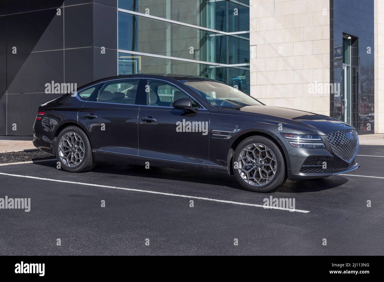 Lafayette - Circa March 2022: Hyundai Genesis G80 Luxury Sport Sedan ...