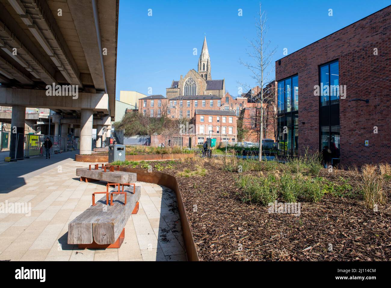 Nottingham College City Hub in Nottingham City Centre, Nottinghamshire