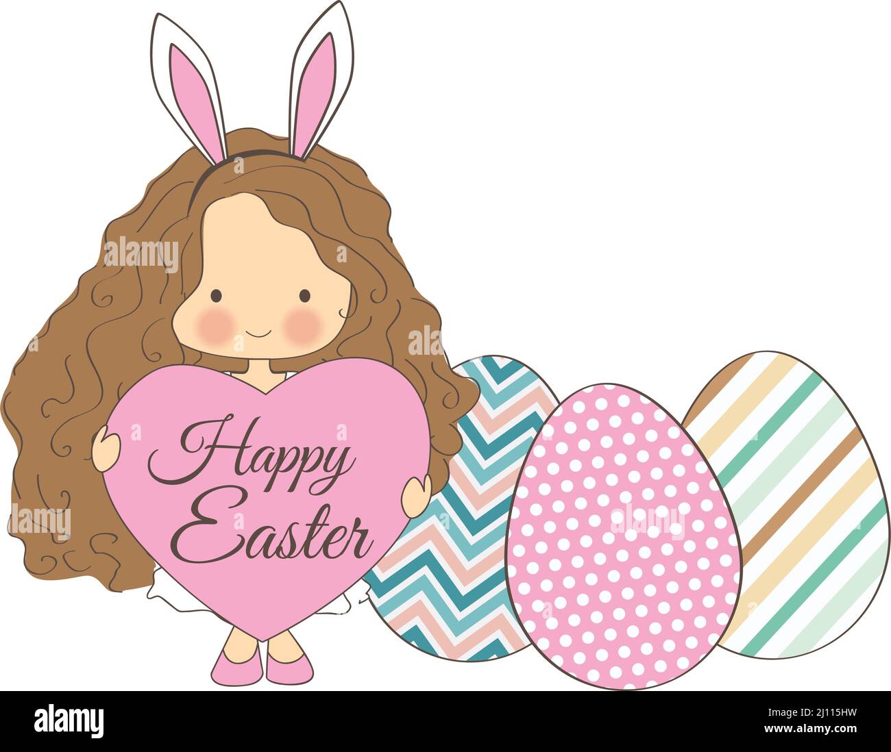 Baby Girl Easter Bunny Printables
