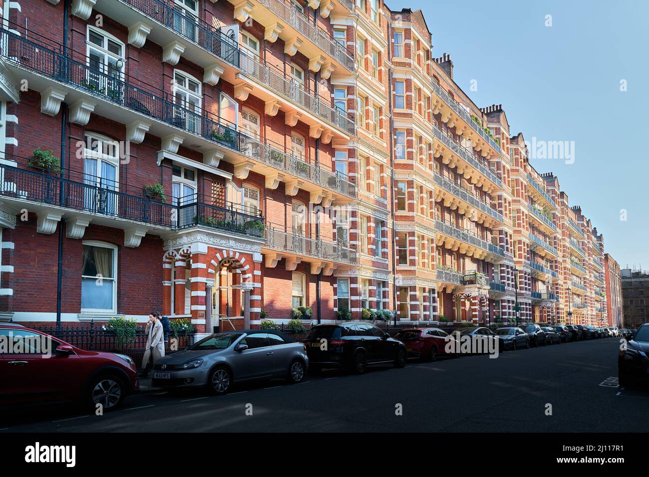 Ashley Gardens, a block of flats on Ambrosden Avenue, Westminster