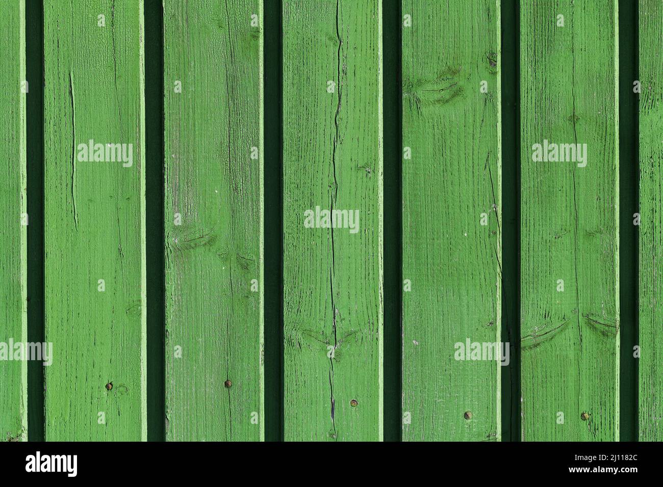Green rural wooden wall, background photo texture Stock Photo - Alamy