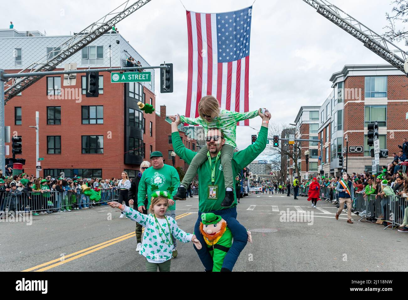 March 20, 2022, South Boston St. Patrick's Day Parade, produced by the