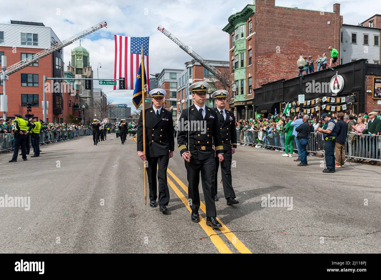 March 20, 2022, Massachusetts Maritime Academy Honor Guard at South