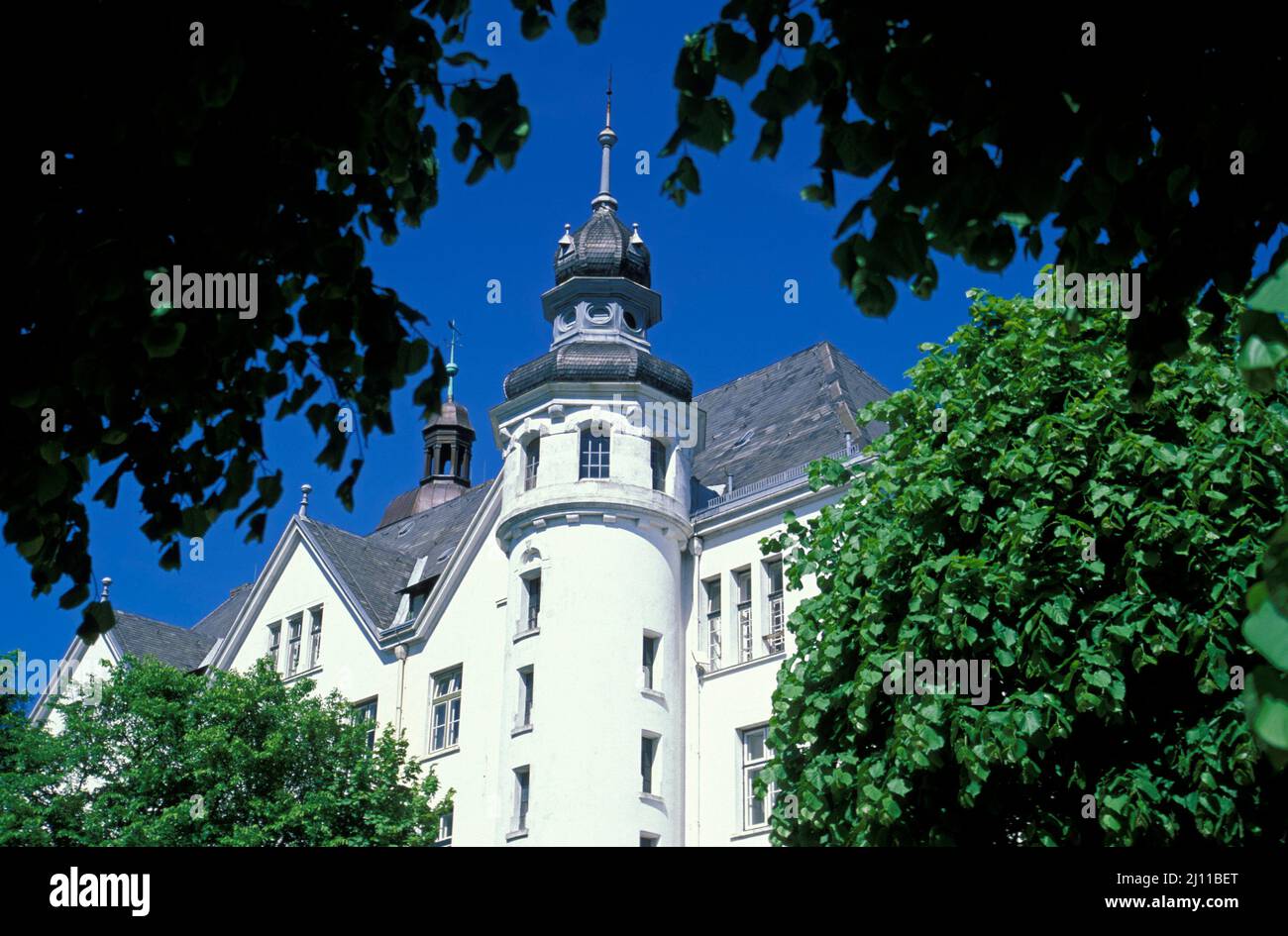 Ploen castle, Holstein Switzerland, Schleswig-Holstein, Germany, Europe Stock Photo