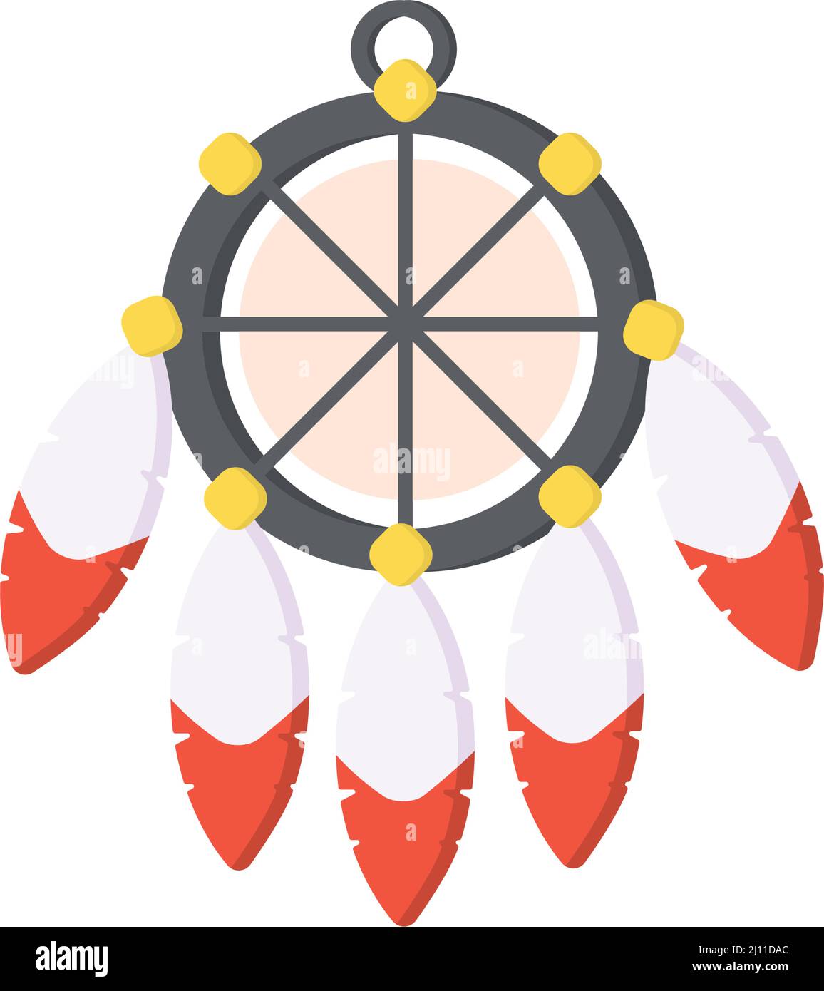 dream catcher with feathers Stock Vector Image & Art Alamy