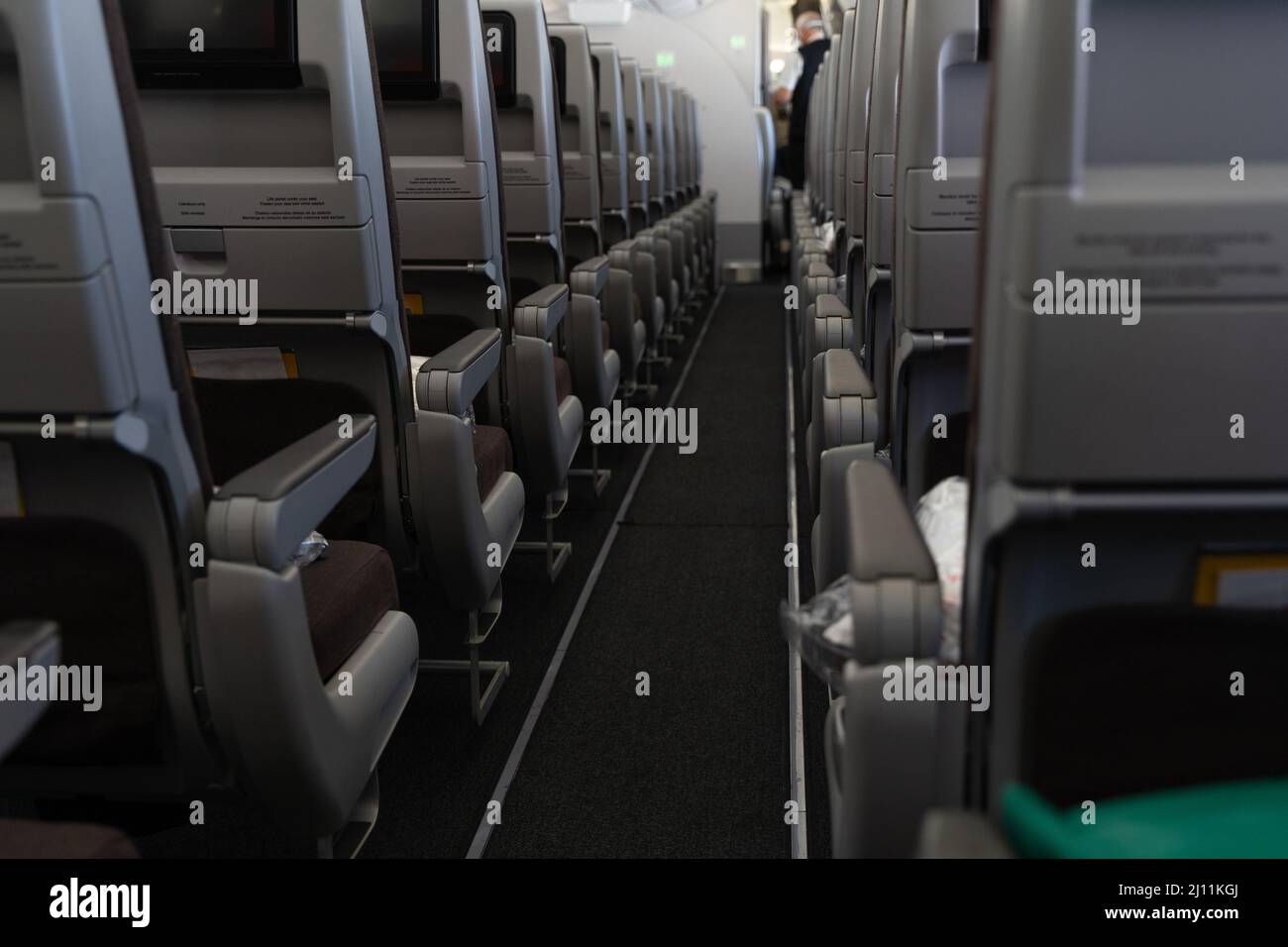 Plane passenger armrest hires stock photography and images Alamy