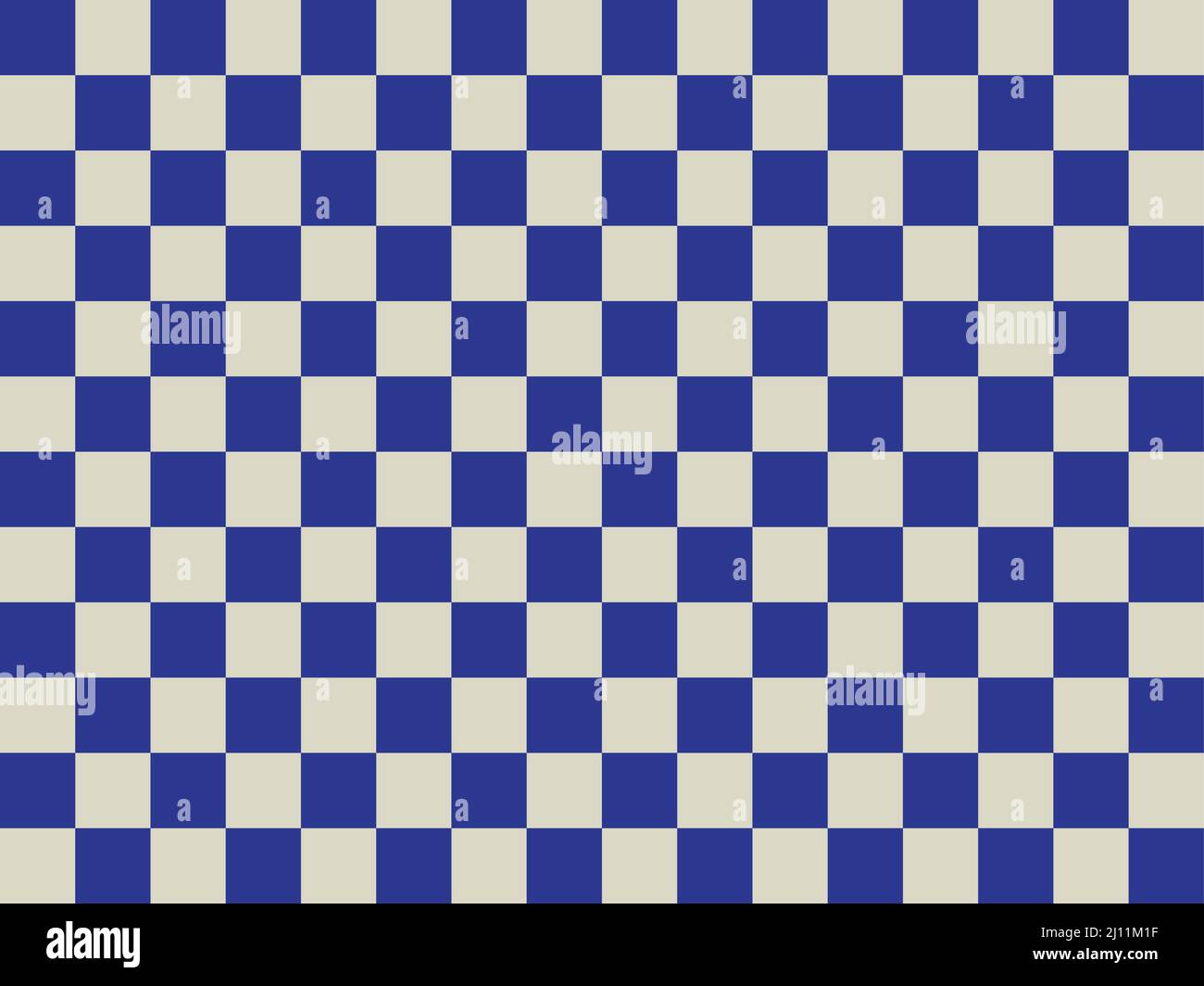 Blue color checkered abstract background pattern Stock Vector