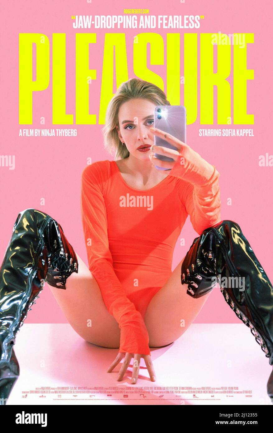 PLEASURE, poster, Sofia Kappel, 2021. © A24 / Courtesy Everett
