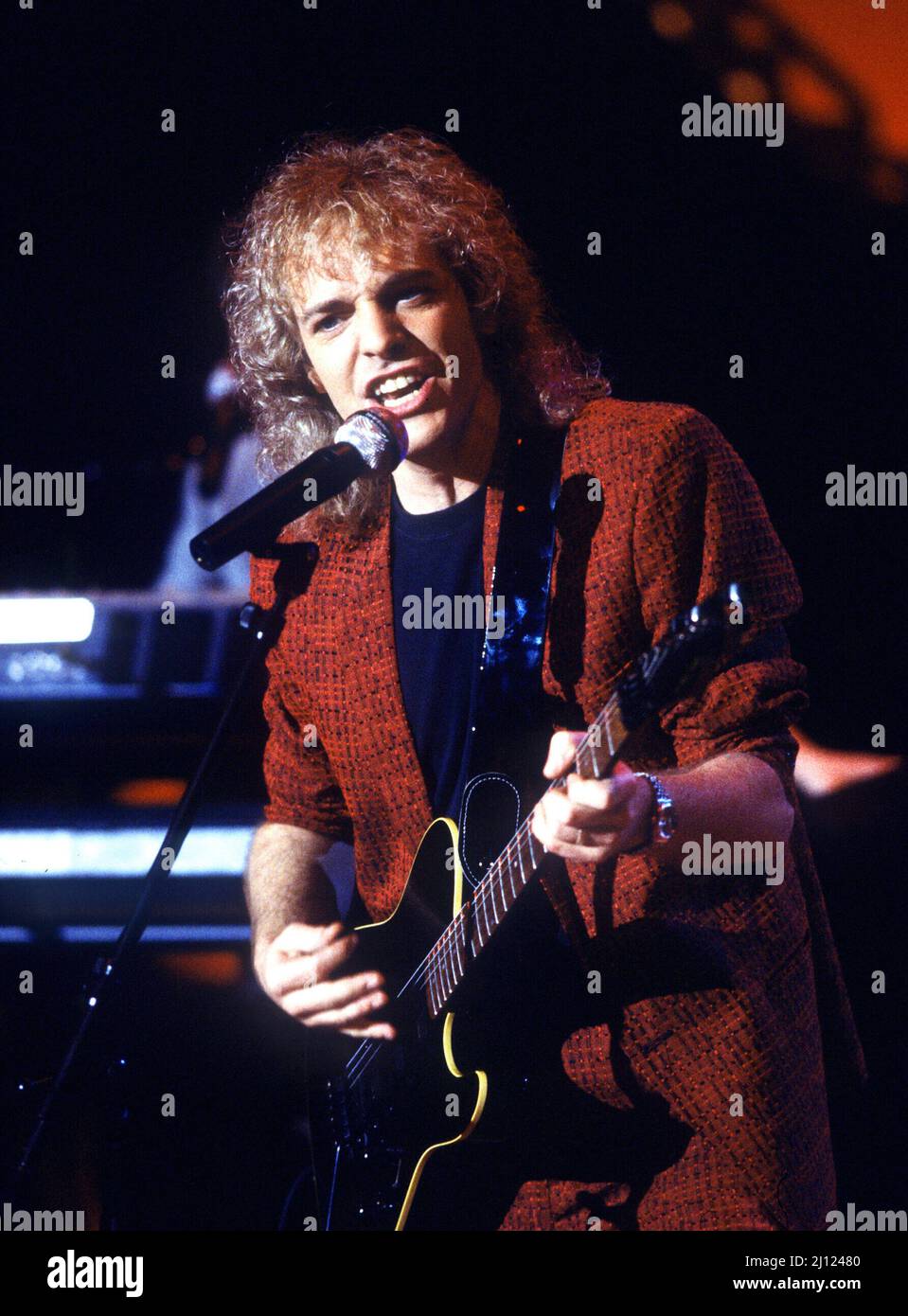 Peter Frampton Performing on American Bandstand, 1986 Credit Ron