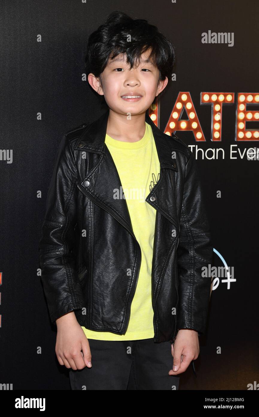 Julian Lee attends the screening of Disney's "Better Nate Than Ever" at