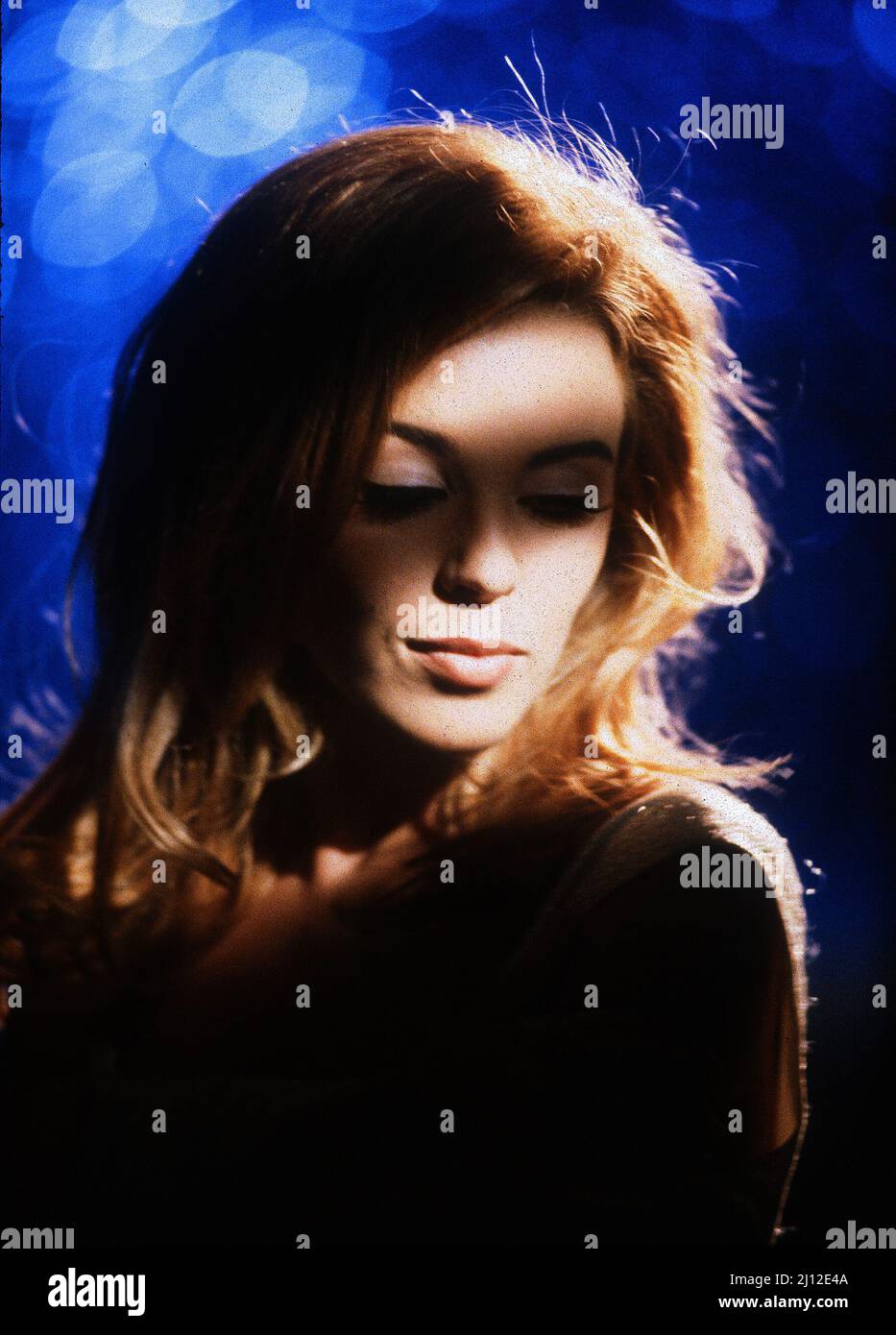 Australian Singer/Actress Kylie Minogue On The Set Performing For Her ...