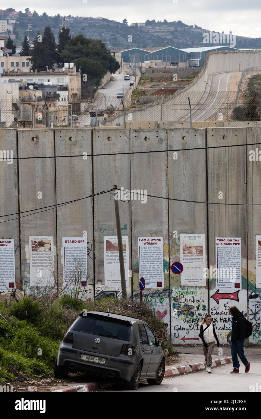 Scenes from the Palestinian city of Bethlehem in Israel Stock Photo Alamy