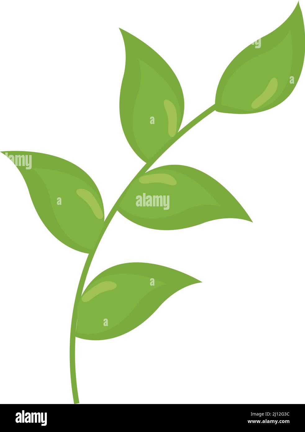 leaves nature icon Stock Vector Image & Art - Alamy