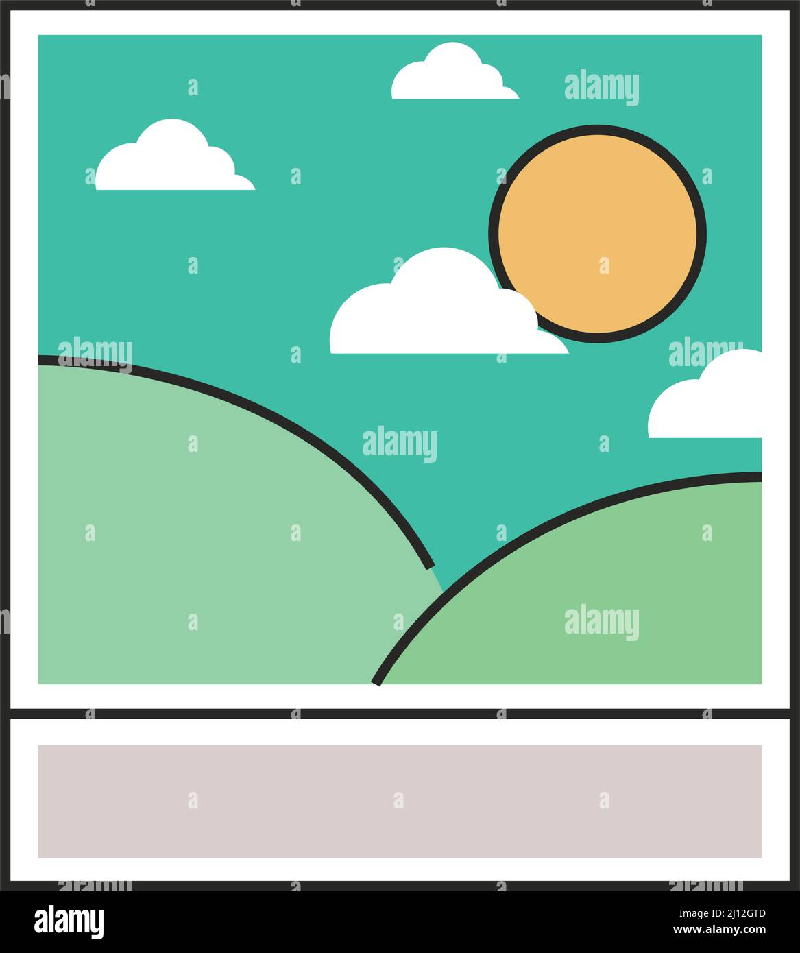picture landscape icon Stock Vector Image & Art - Alamy
