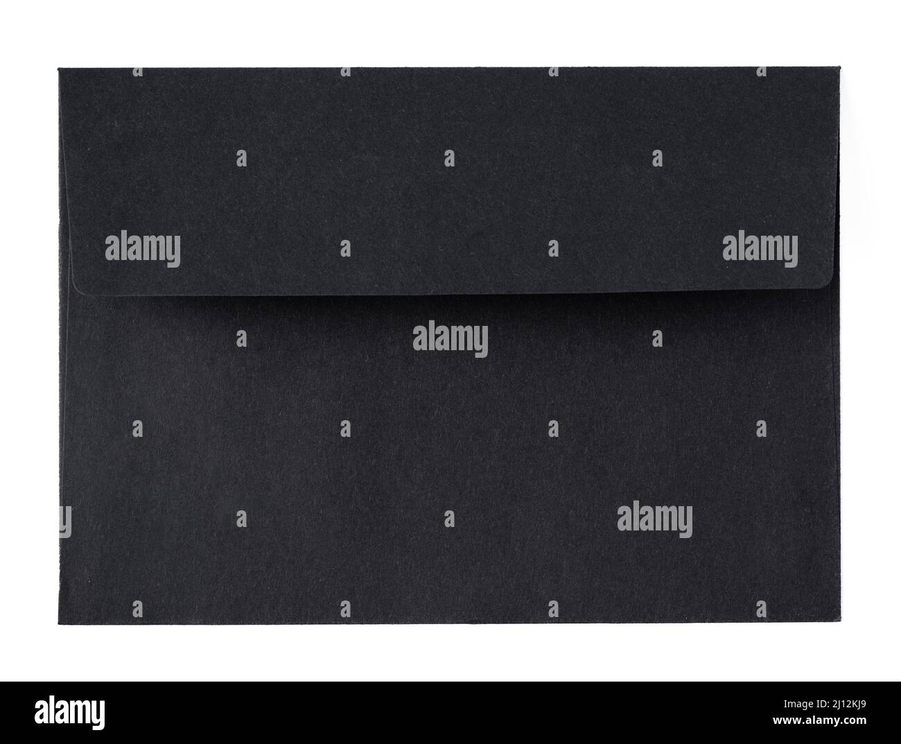 Black Envelope isolated on a white background Stock Photo - Alamy