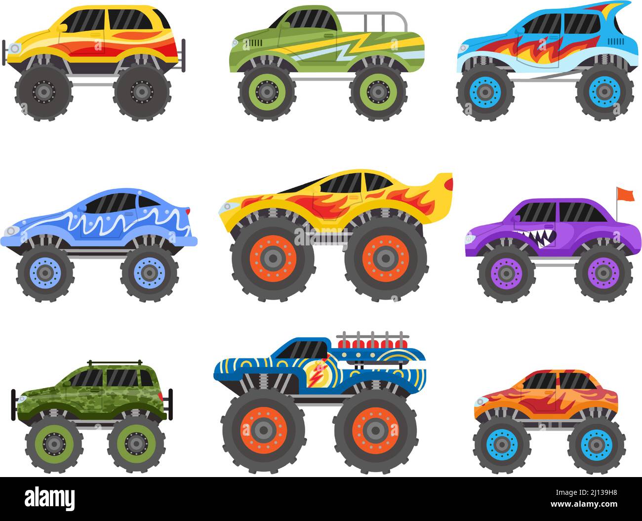 Monster TRUCK Cartoon