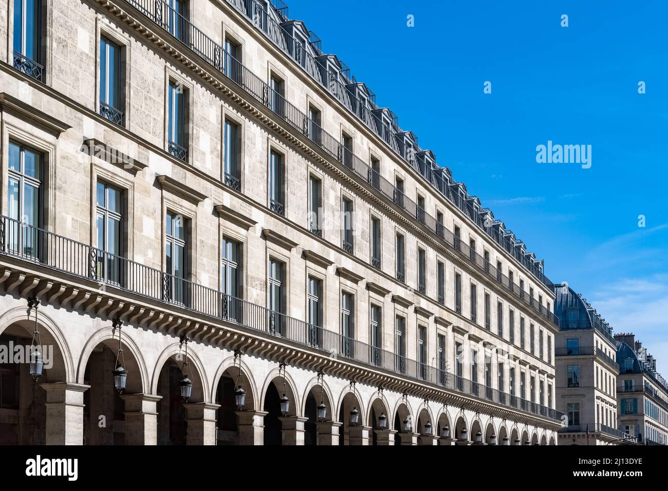 Paris, the rue de Rivoli Stock Photo - Alamy