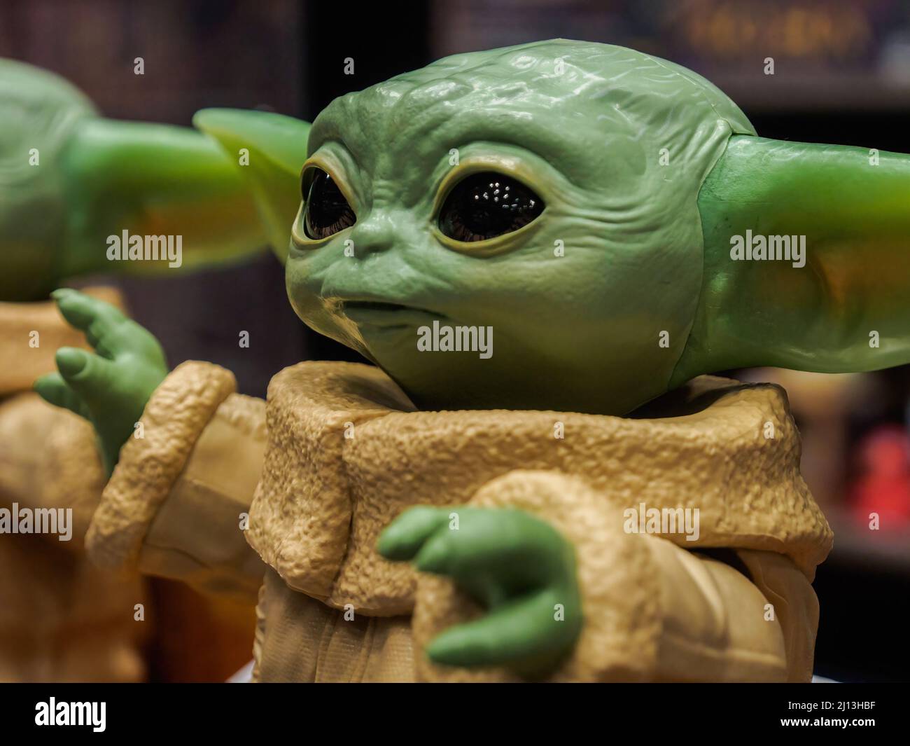 Baby Yoda Grogu Cartoon Character Mandalorian Stock Vector, baby yoda