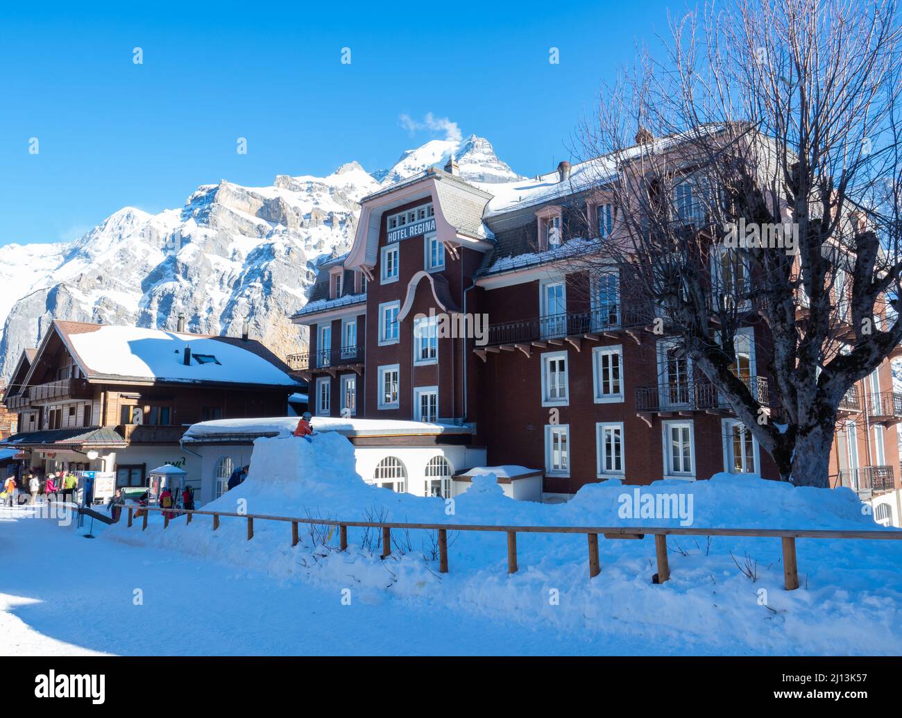 Mürren village switzerland hi-res stock photography and images - Alamy