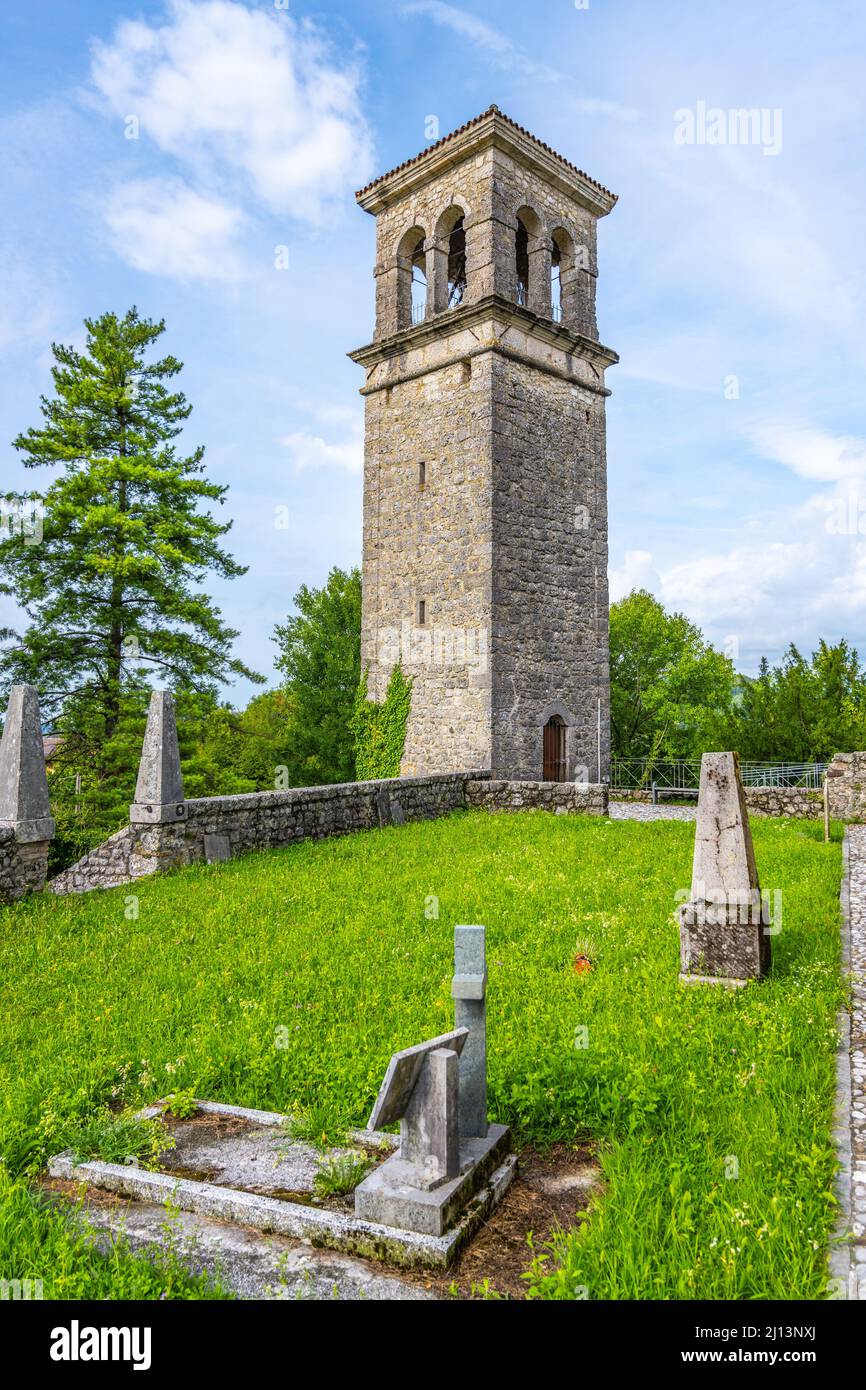 Belltower of St Peters Church on Ragogna Castle Stock Photo Alamy Belltower of St Peters Church on Ragogna Castle Stock Photo Alamy