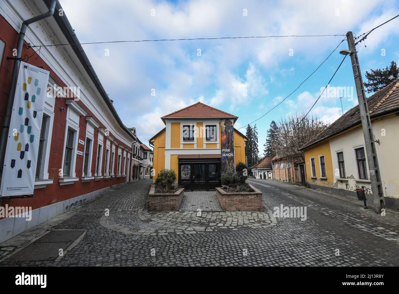 Szentendre Old Town Pirk Janos Muzeum. Hungary Stock Photo Alamy