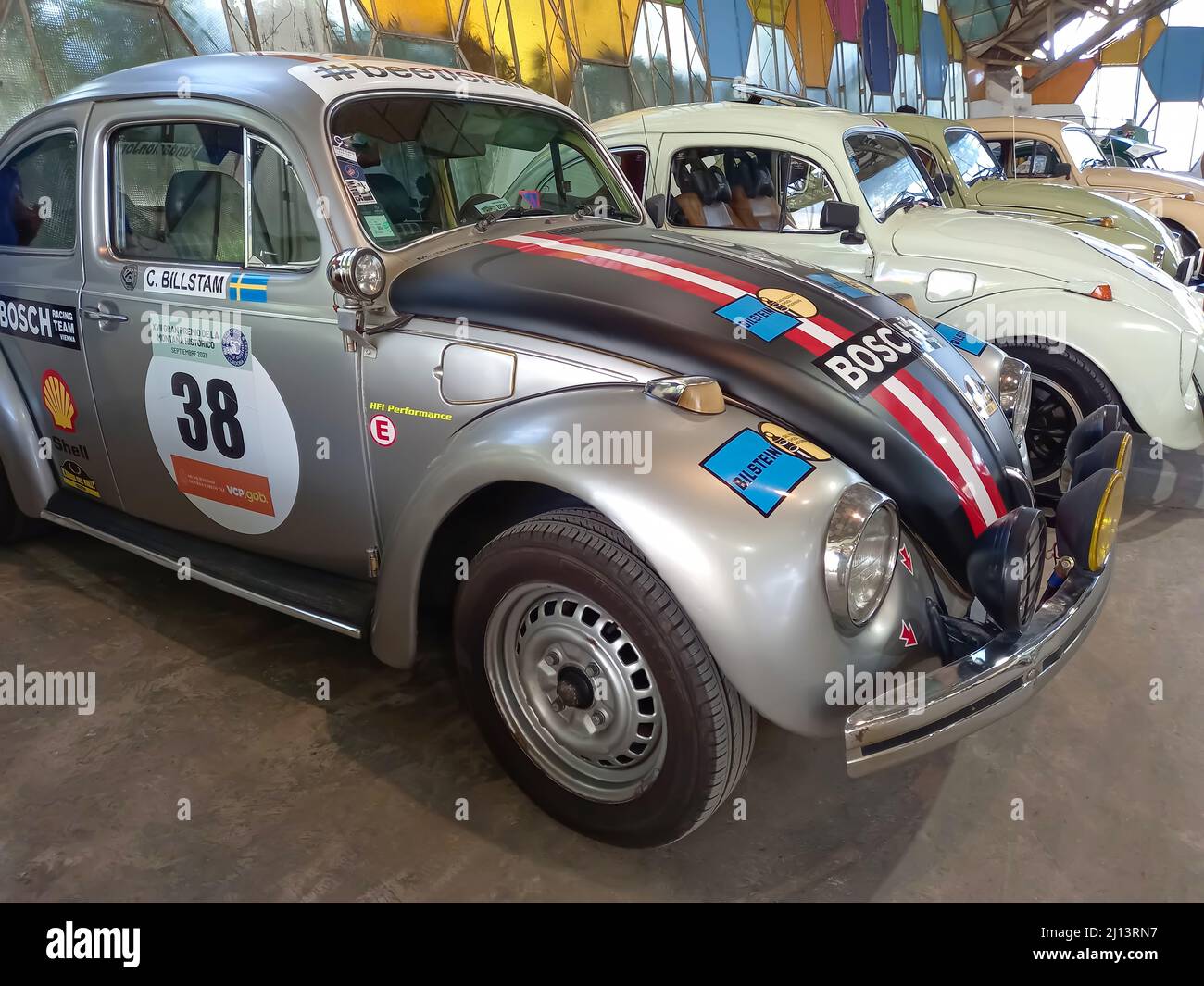Vw Bug Rally Racer sport gray Volkswagen Beetle or Bug rally racer car. Bilstein shocks ...