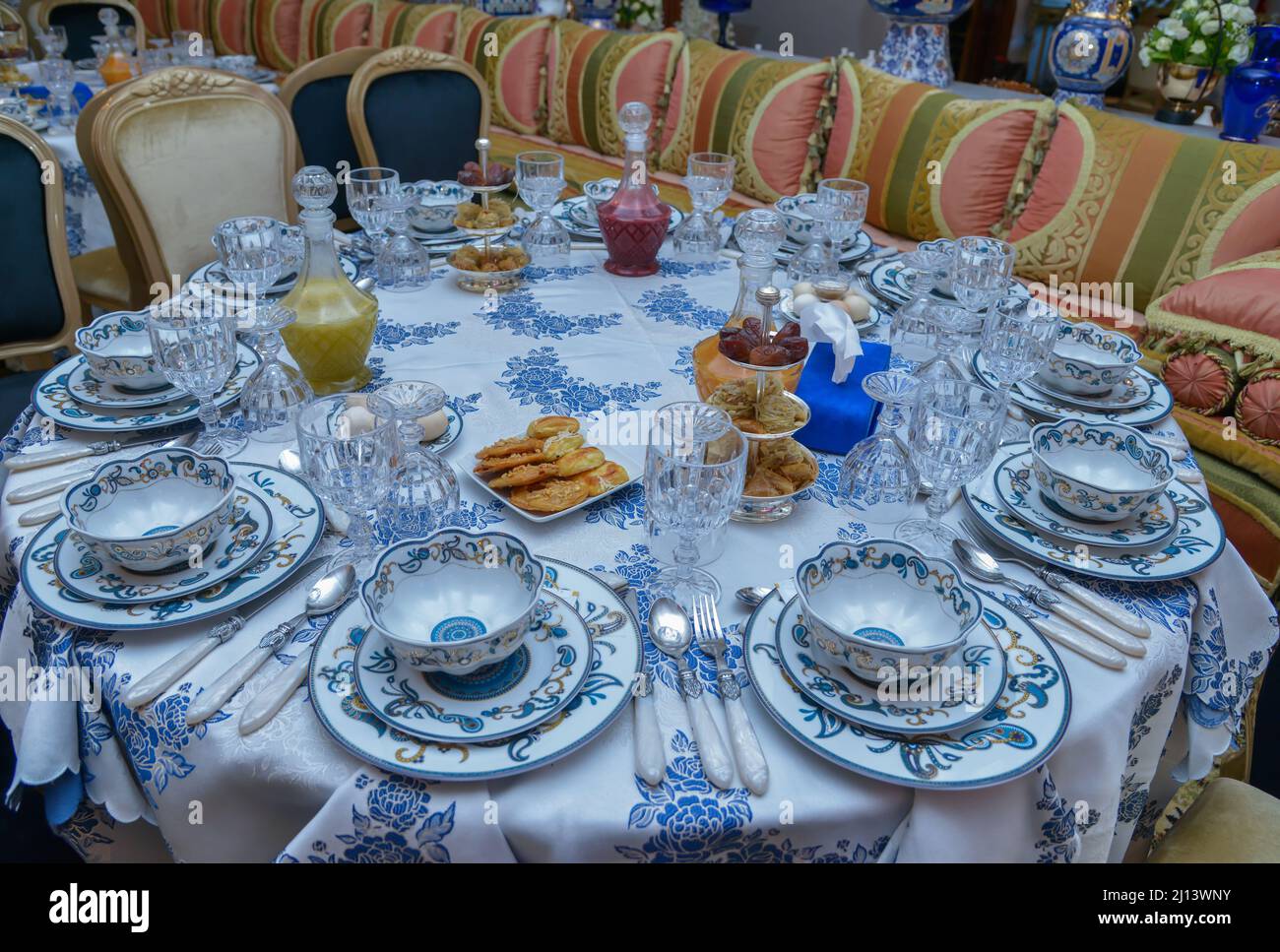 Moroccan Iftar Recipes for Ramadan Stock Photo Alamy