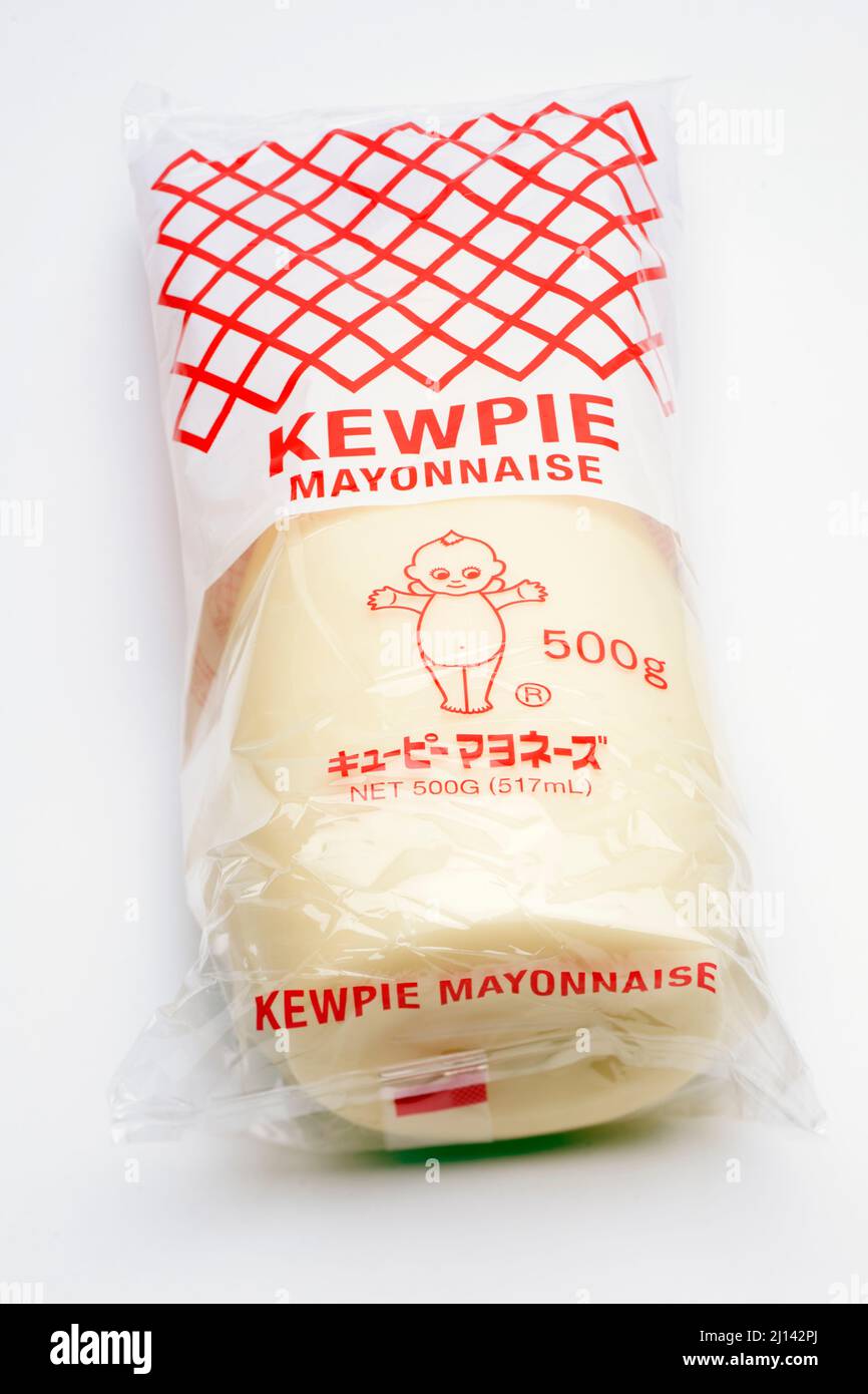 Kewpie Mayonnaise in a sealed protected bag Stock Photo Alamy