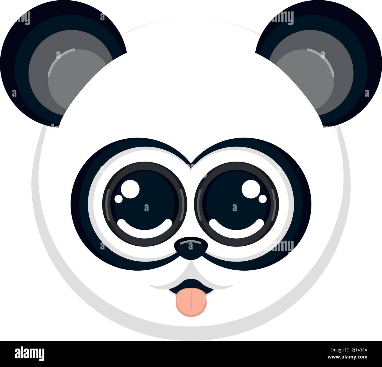 Cute panda drawing on school board with pencil kawaii cartoon vector  character. Adorable and funny animal studying alphabet isolated sticker,  patch Stock Vector Image & Art - Alamy