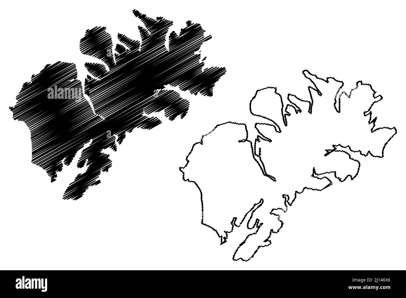 Kodiak island (United States of America, North America, Alaska, US, USA ...