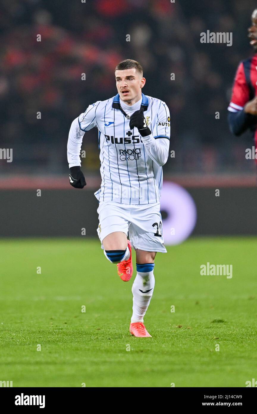 Renato Dall'Ara stadium, Bologna, Italy, March 20, 2022, Atalanta's