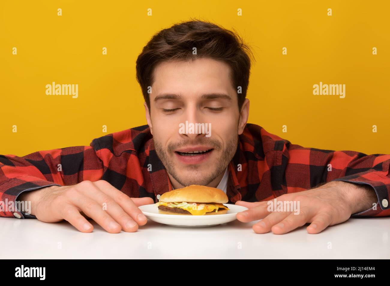 Smell burger hires stock photography and images Alamy