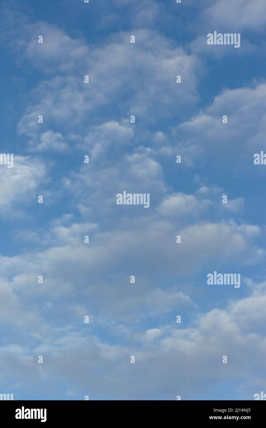 White clouds against blue sky beauty Made by nature Stock Photo - Alamy