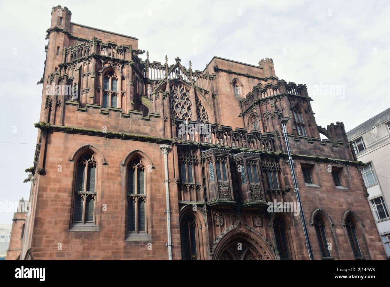 John Rylands Library, Manchester Stock Photo