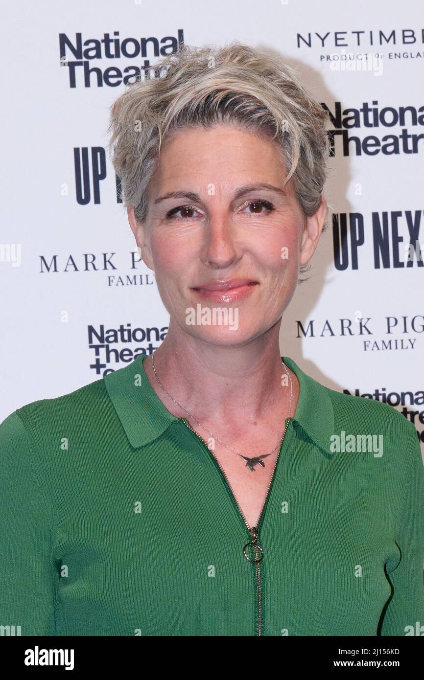 London, UK . 22 March, 2022 . Tamsin Greig attending the National