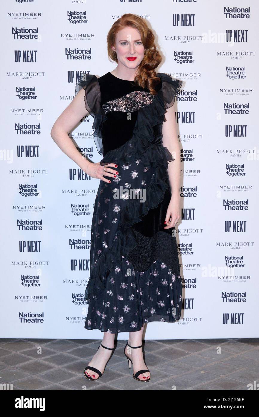 London, UK . 22 March, 2022 . Rosalie Craig attending the National Theatre Up Next Gala  at the National Theatre Southbank Credit:  Alan D West/Alamy Live News Stock Photo